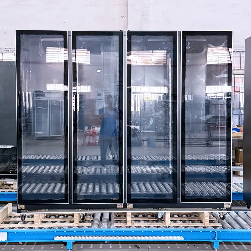 Professional Commercial Countertop Freezer Display Vertical Chiller Vertical Display Freezer