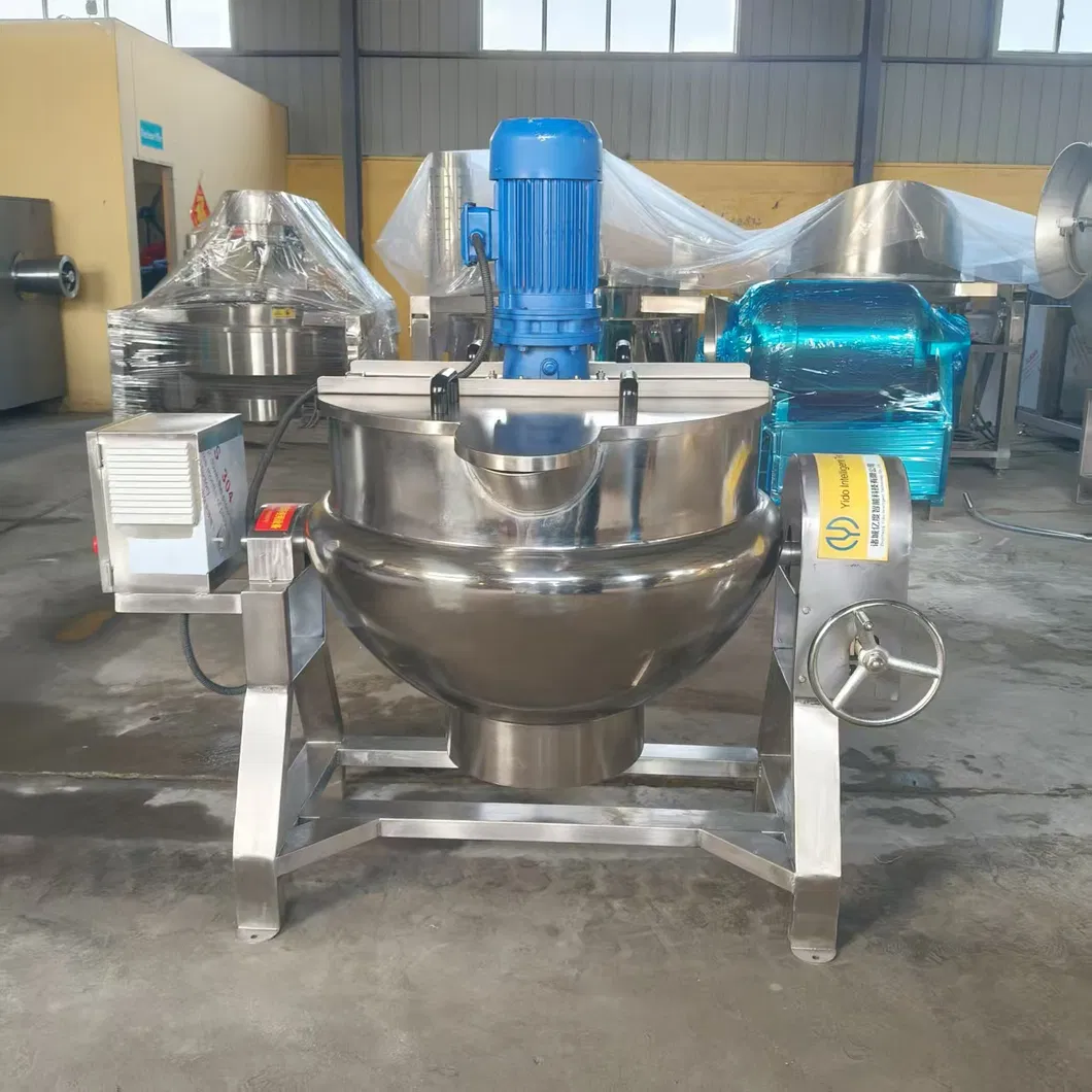 Jacketed kettle configuration