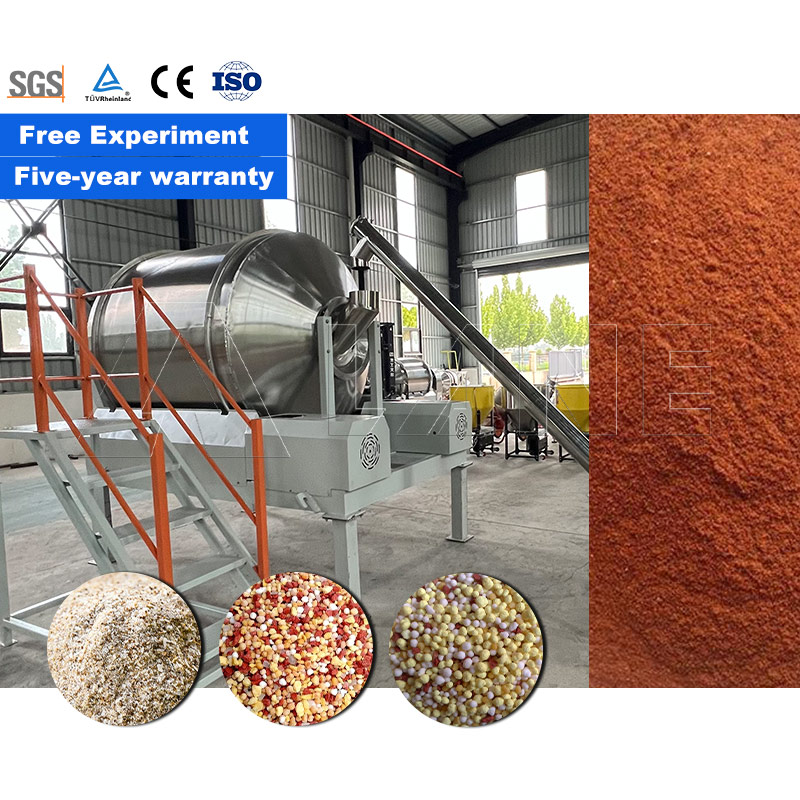 LANE High Quality 3 Tons Per Hour Npk Powder Mixing Machine Drum Mixing Machine