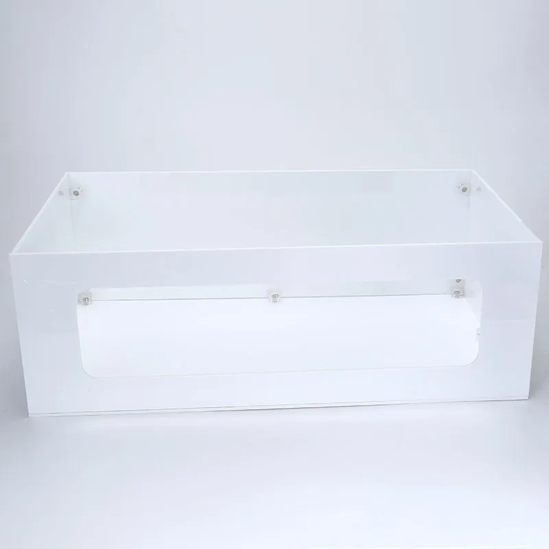 Chafing Dish Guard White Acrylic Food Warmer Stand Cover
