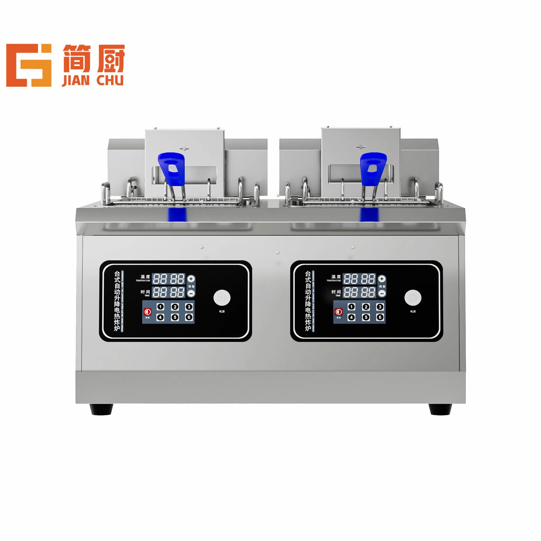 Rapid Heat Desktop Fryer for Perfect Fried Shrimp and Seafood
