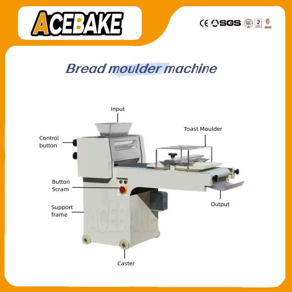 Complete Set Pastry/Toast Bread / Loaf Bread Production Line Toast Bun Burger Baking Cake Sliced Bread Restaurant Kitchen Bakery Baking Catering Food Equipment