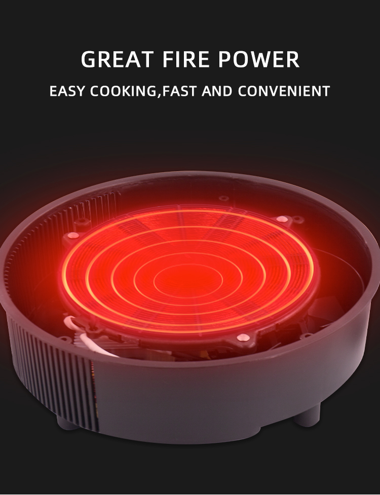 Wholesale Commercial Furniture 800w Independent Built-In Induction Cooker