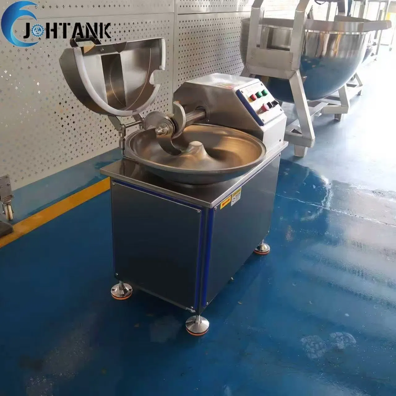 Commercial Bowl Cutting Machine for Meat Preparation Low Price Vegetable Meat Cutting Machine