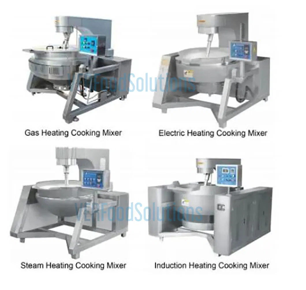 Automatic Industrial China Origin Sauce Porridge Planetary Jacketed Kettle Boiler Machine with Auto Stirrer