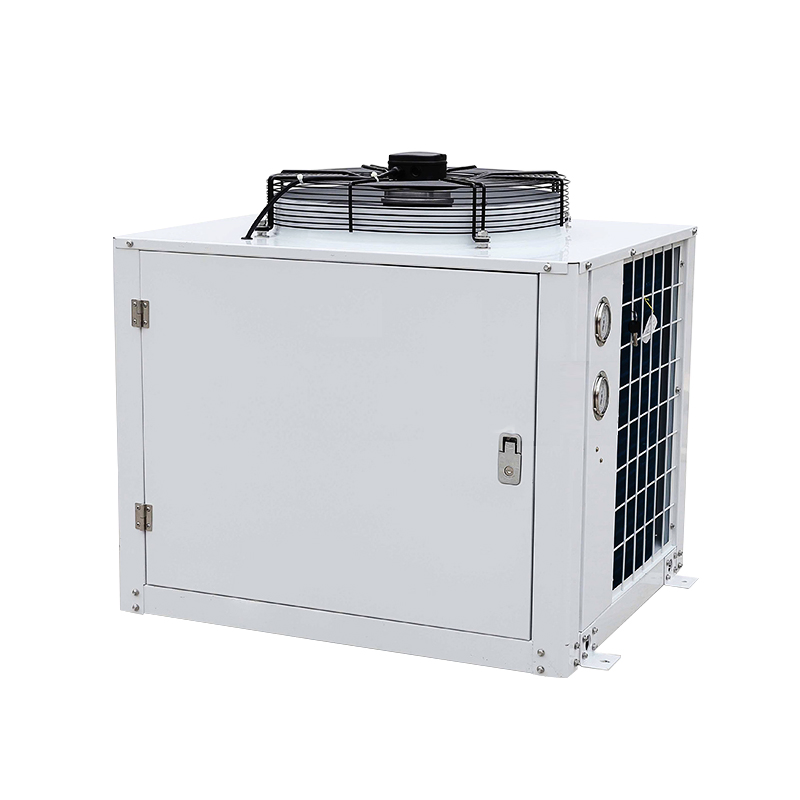 Three Phase 8HP Air-Water Cooled Condensing Unit with Motor for Freezer Refrigeration