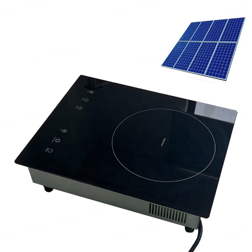 LF Solar DC Induction Cooker Solar Electric Cooking Stove Touch Control DC Induction Cooker 24V