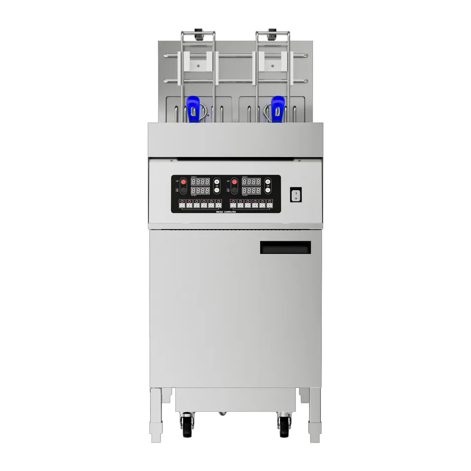 Heavy-Duty Stainless Steel Frying Machine for Oil Cooking
