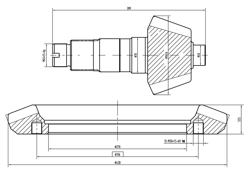 Steel Bevel Pinion Gear