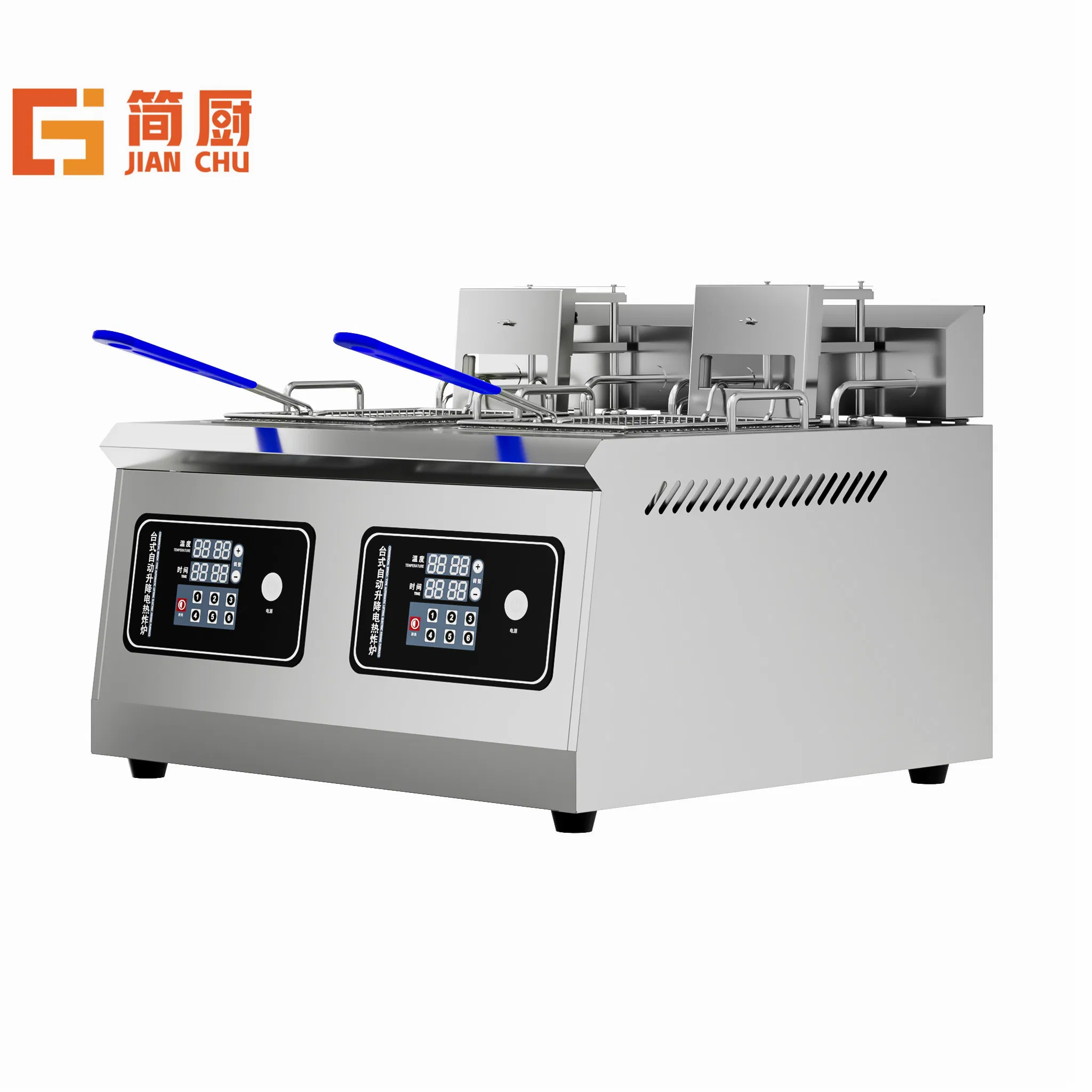Rapid Heat Desktop Fryer for Perfect Fried Shrimp and Seafood