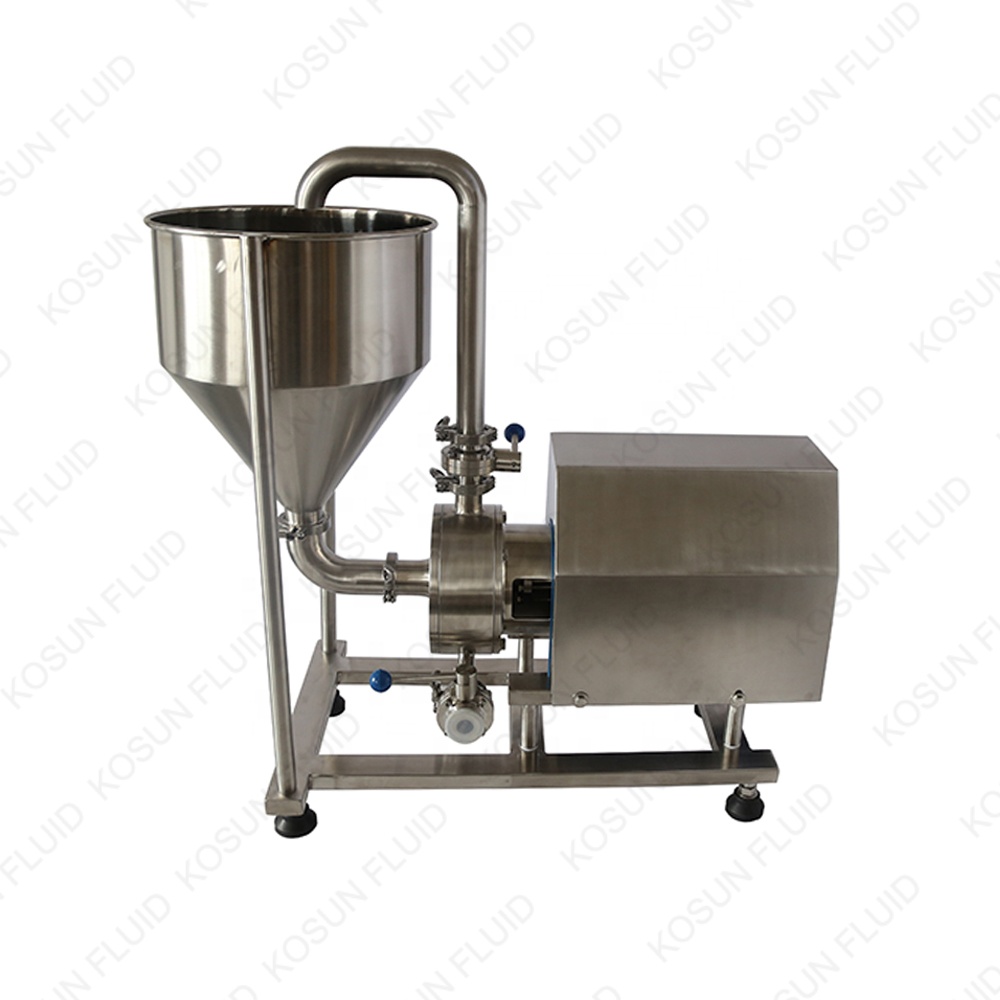 Food Grade Inline Liquid Xanthan Gum Powder Mayonnaise Mixing Machine