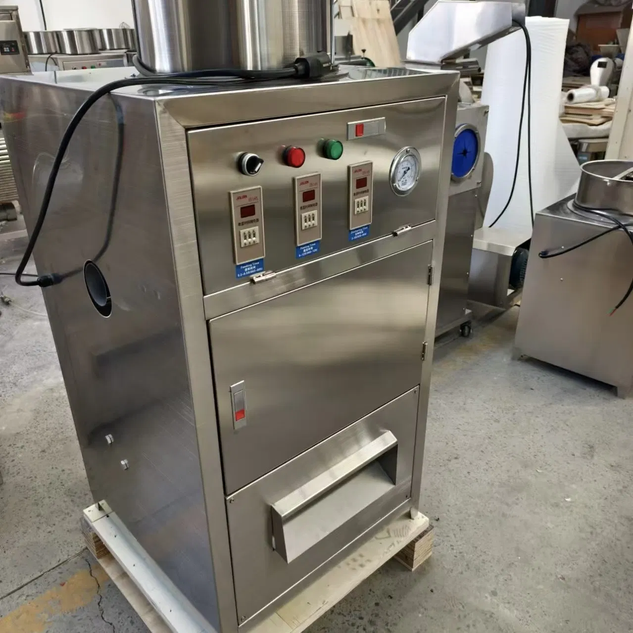 Multifunctional Vegetable Machine for Efficient Garlic Processing and Preparation