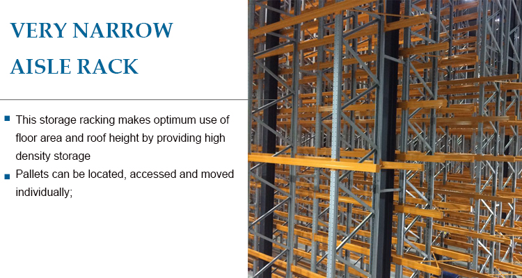 Very Narrow Aisle Rack Layout