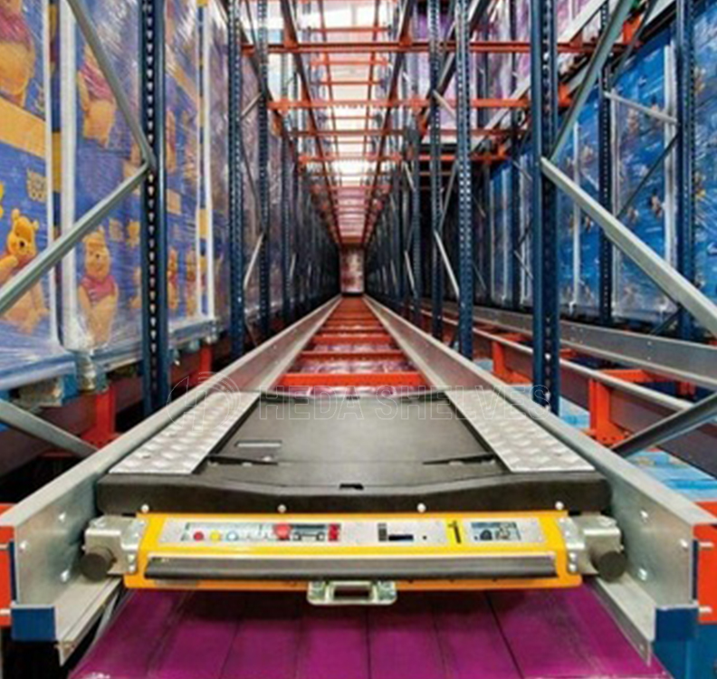 Auto Shuttle Racking System For Warehouse