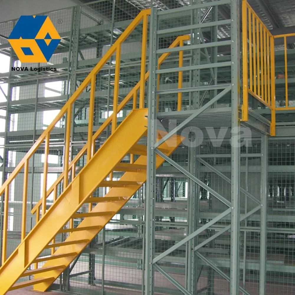 Competitive Storage Warehouse Mezzanine Heavy Duty Steel Structure Multi-Tier Rack