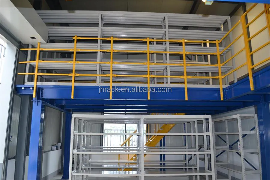 Durable Warehouse Mezzanine Floor Racks for Optimized Storage Capacity