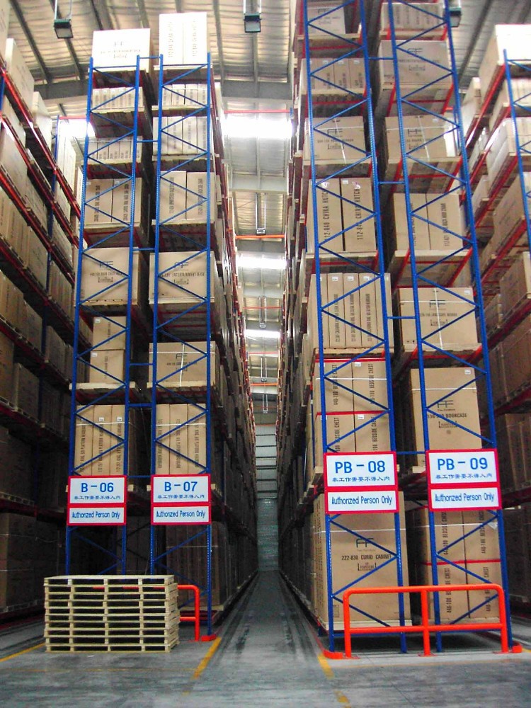 Narrow Aisle Racks Factory Price Heavy Duty VNA Rack Very Narrow Aisle Racking High Density Warehouse Storage Rack