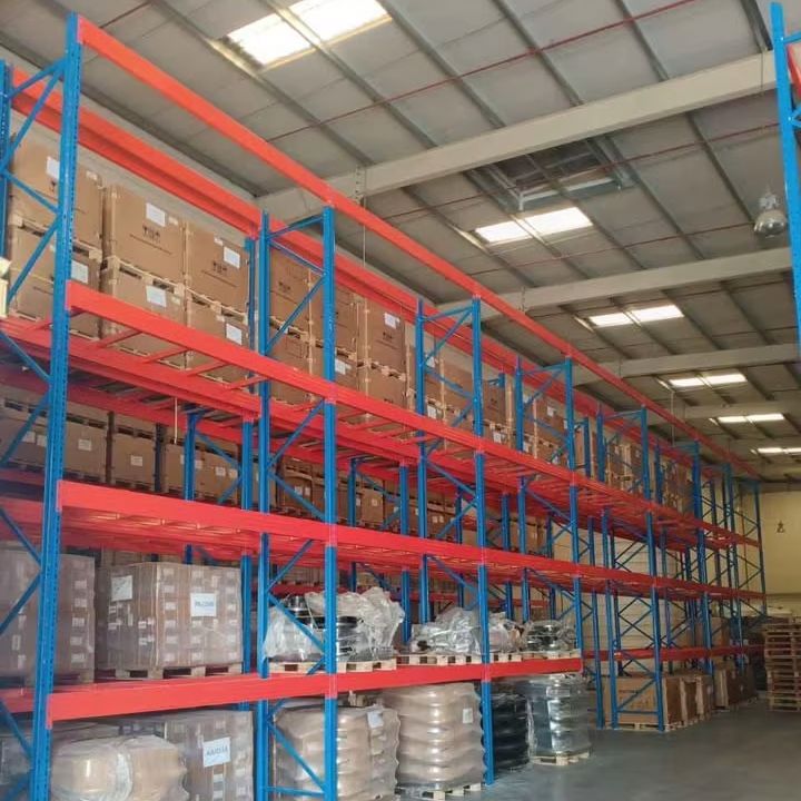 Warehouse Storage Heavy Duty Pallet Rack System Industrial Storage Rack Push Back Steel Pallet Rack
