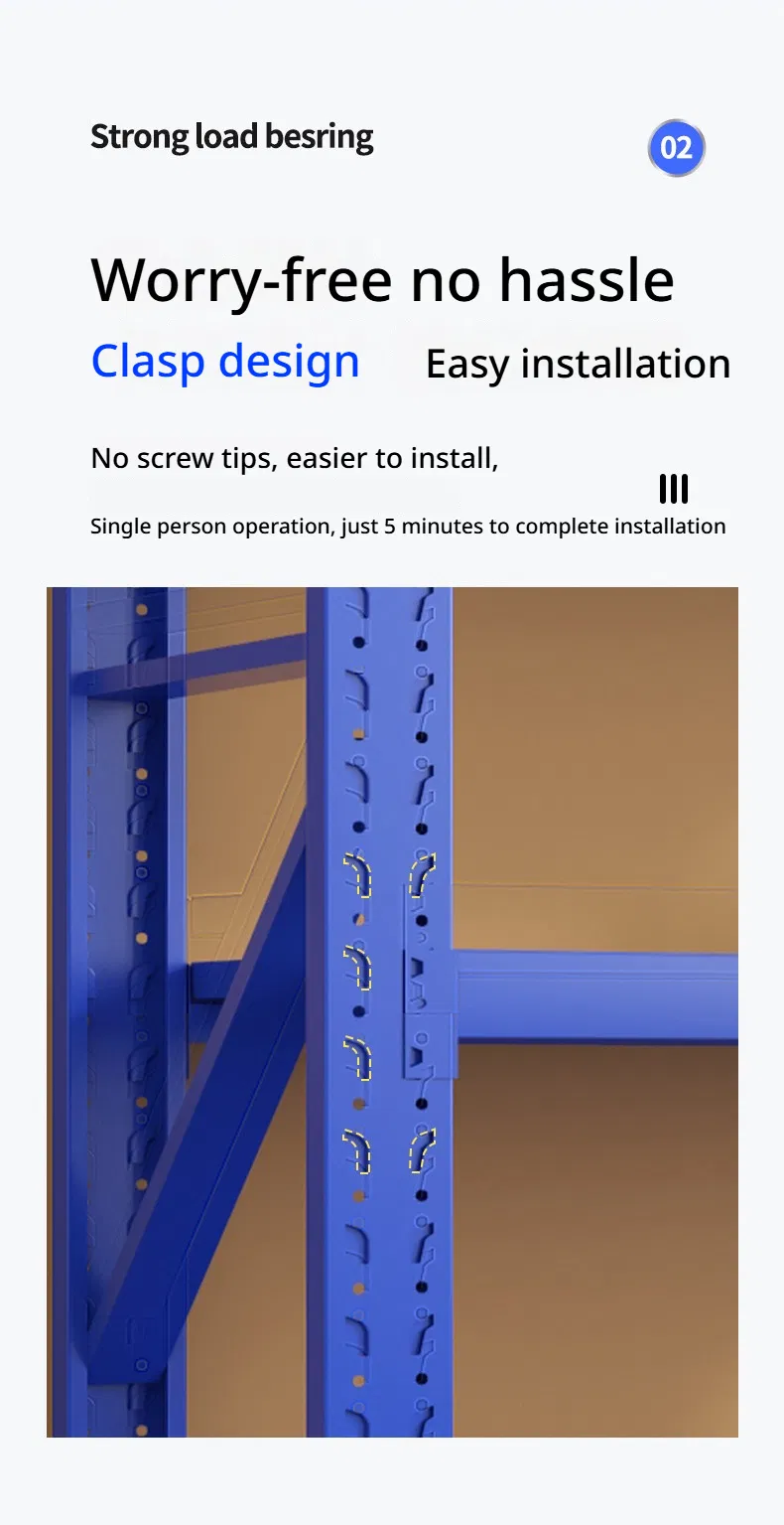 Warehouse Gravity Flow Rack with Permanently Fixed Skate Wheels and Non Adjustable Lanes