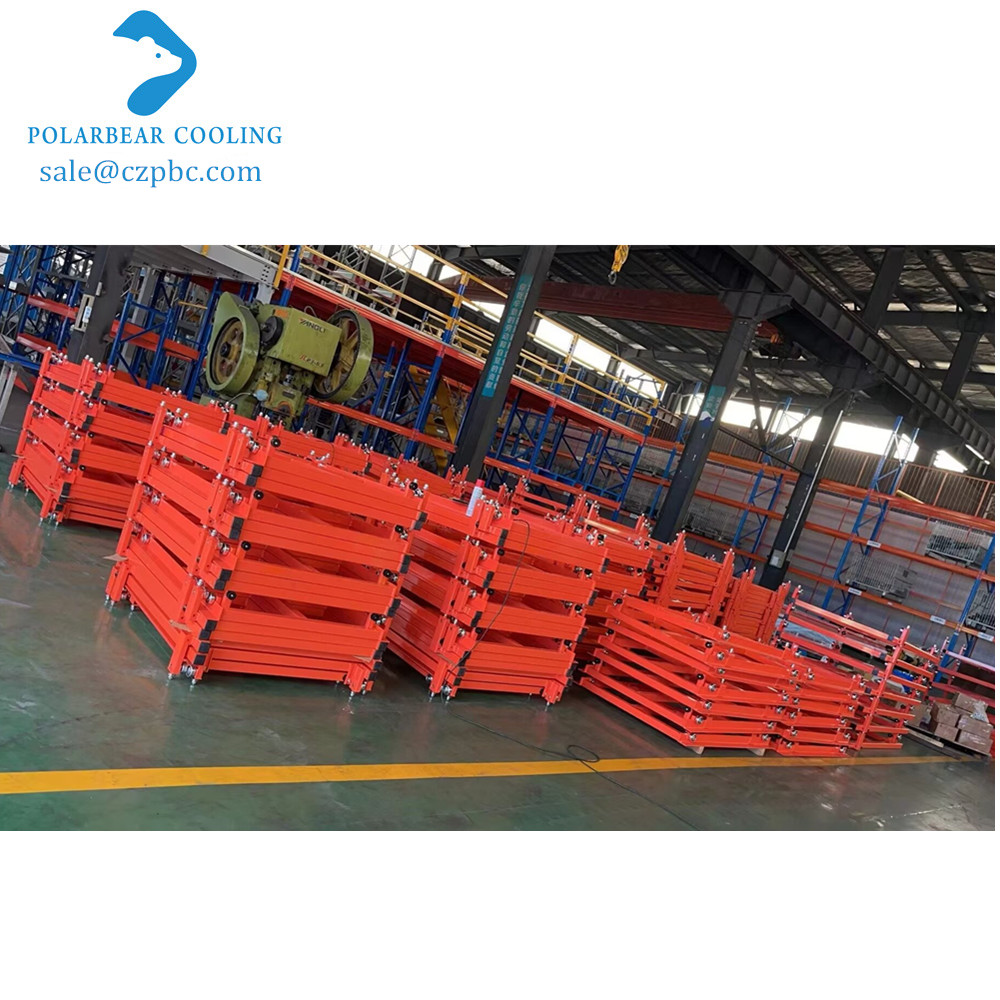 Warehouse Storage Shelving Push-Back Pallet Racking Flexible Steel Cold Storage Rack