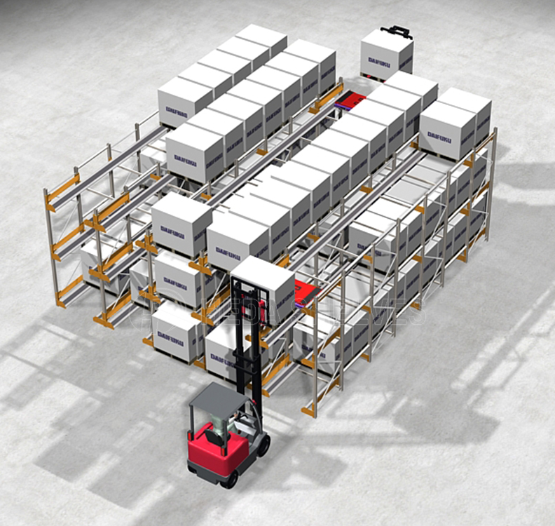 Auto Shuttle Racking System details 5