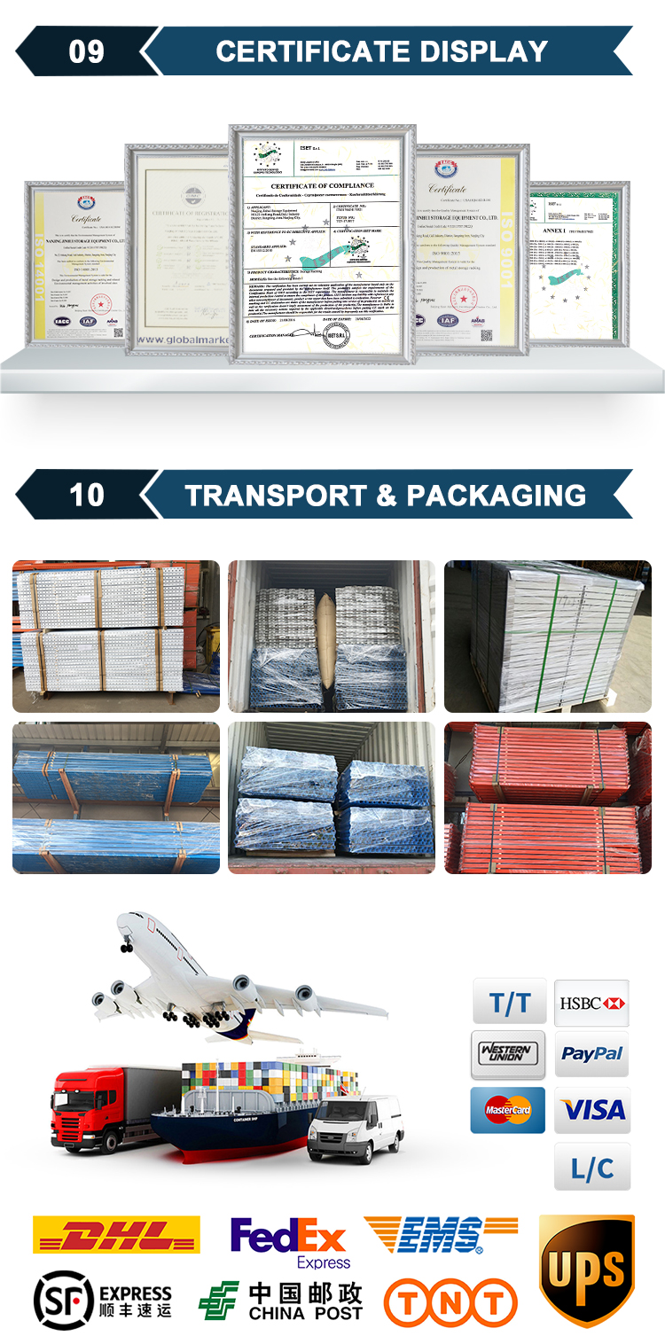 Automated Warehouse Storage Radio Shuttle Pallet Racking System for High Density Warehouse