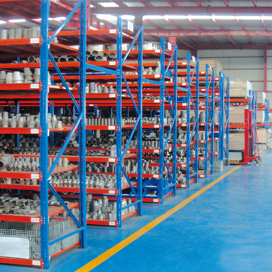 Medium Duty Adjustable Racking Bolted Shelving Wholesale 5 Layer 300-800kg Per Level Cold Rolled Steel For Workshop Storage