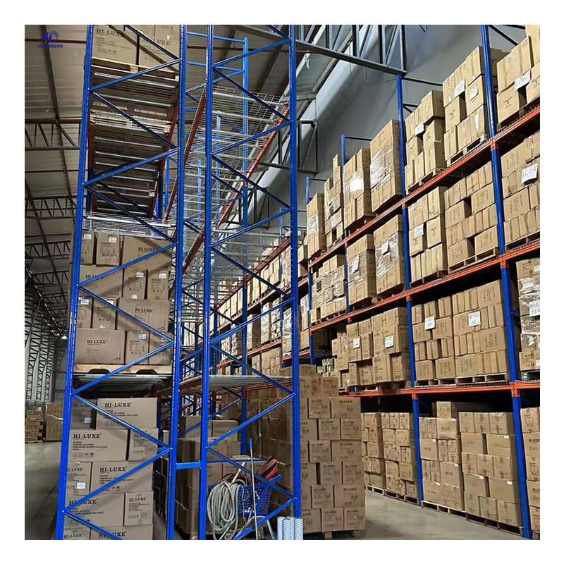 Wholesale Popular Heavy Duty Galvanized Pallet Rack Teardrop Storage Selective Pallet Rack