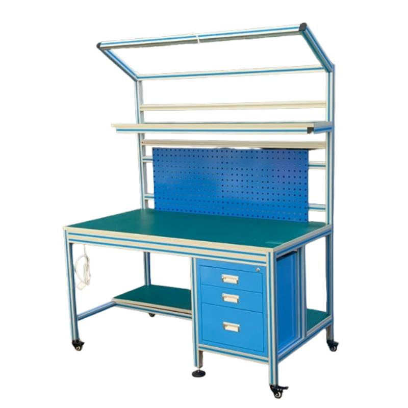 Heavy-Duty Aluminum Gravity Flow Storage Rack for Warehouses