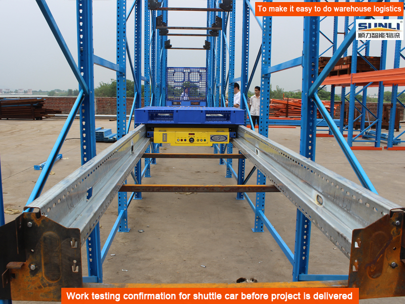 China Factory Direct Warehouse High Operating Speed Two-way Radio Shuttle Racks Storage Shelving Pallet Shuttle Systems