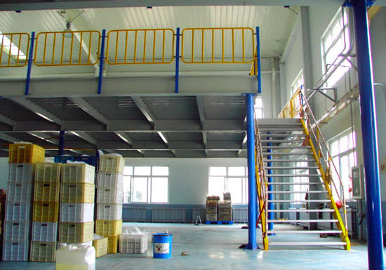 Factory Mezzanin Floor Platform Storage Rack Iron Platform Steel Mezanine Racks Steel Mezzanine Rack Warehouse Racks