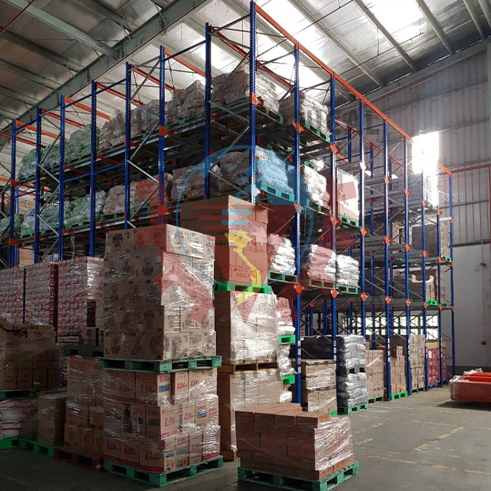 Industrial Drive In Rack Providing Cost Effective Storage Solution for Cold Chain Logistics and High Volume Distribution Centers