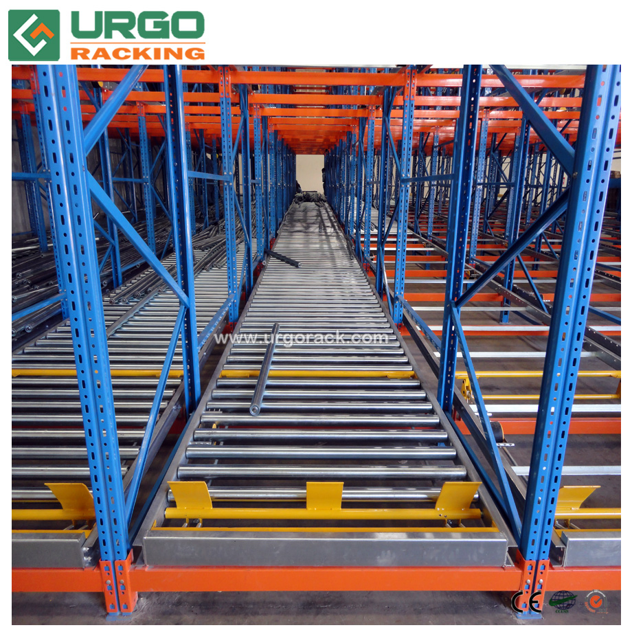 Warehouse Storage Pallet Flow Racking Roller Gravity Pallet Rack