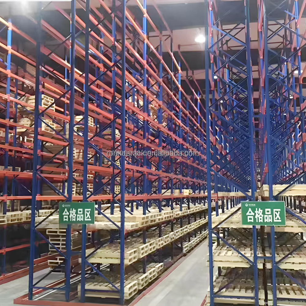 VNA Pallet Racking System Industrial Rack Storage Solution Space-saving Pallet Racking