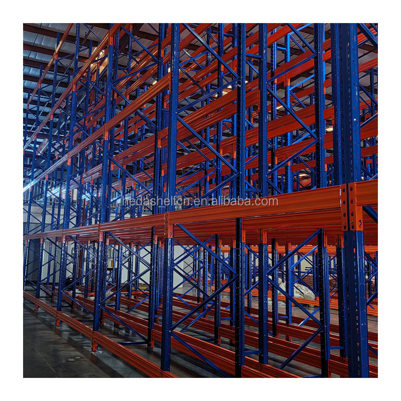 Heavy Duty Industrial Racking Systems Teardrop Pallet Rack Industrial Racking Manufacturers