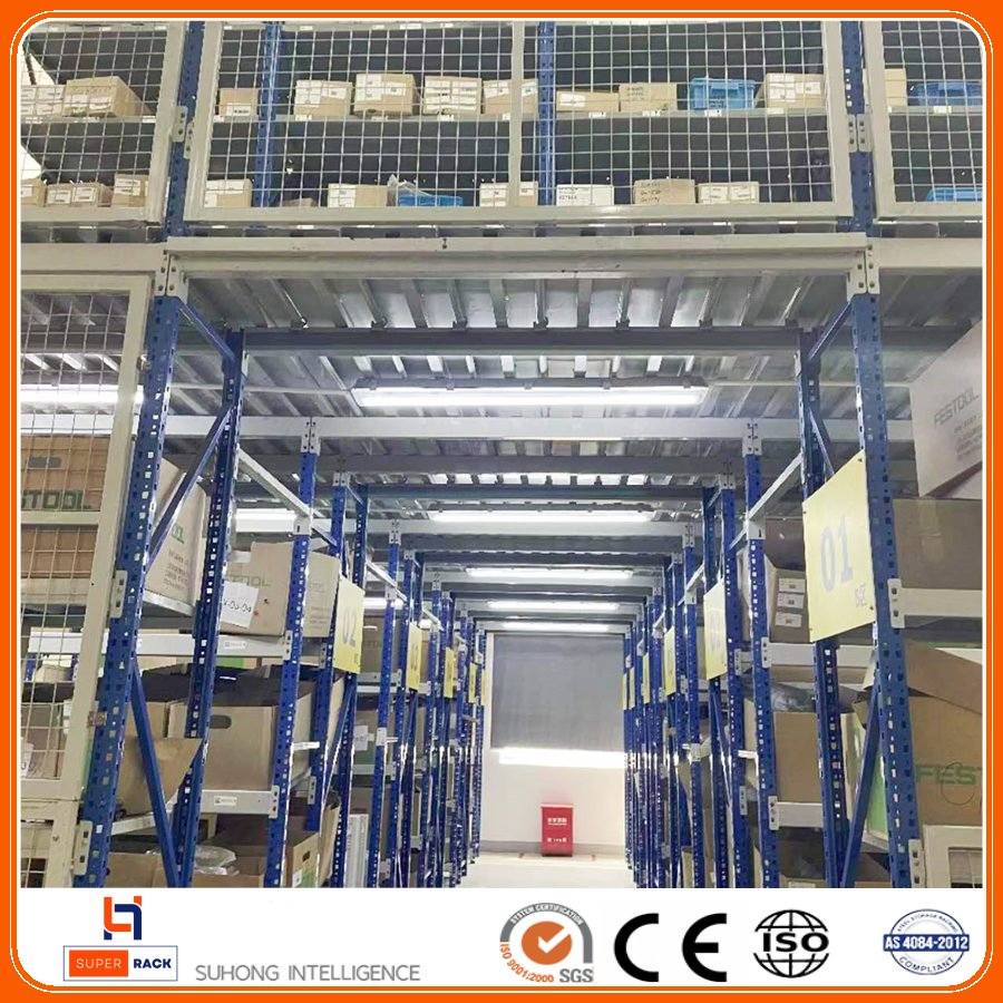 Leading Factory Industrial Warehouse Customized Design Multi-Level Enhancing Storage Capacity Steel Platform Racking System Galvanized Mezzanine Rack Floor Deck