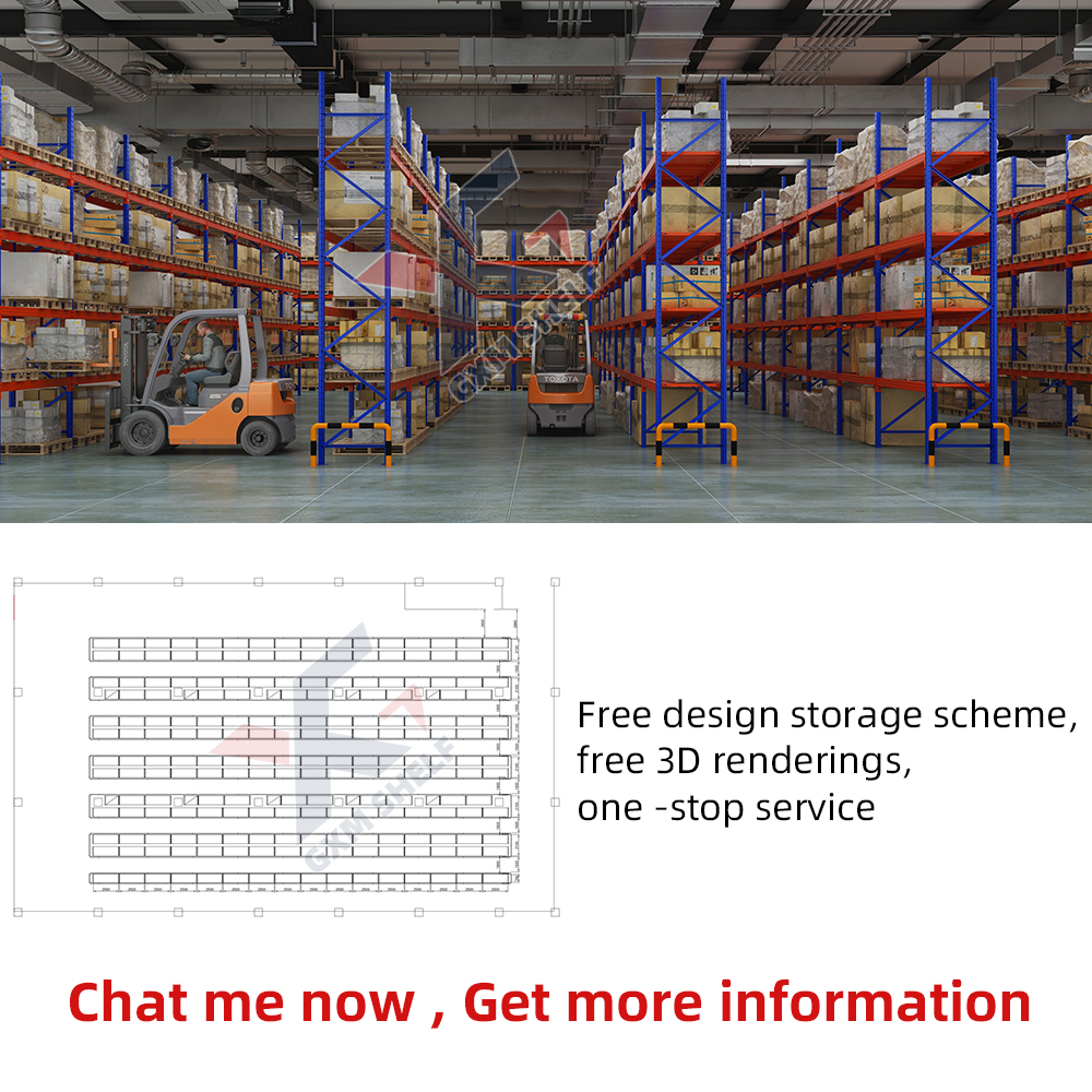 GXM Pallet Shelving Warehouse Material Storage Metal Racks Industrial Selective Rack Heavy Duty System