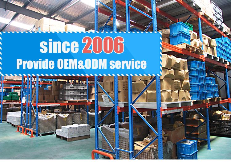 Automated Warehouse Storage Radio Shuttle Pallet Racking System for High Density Warehouse