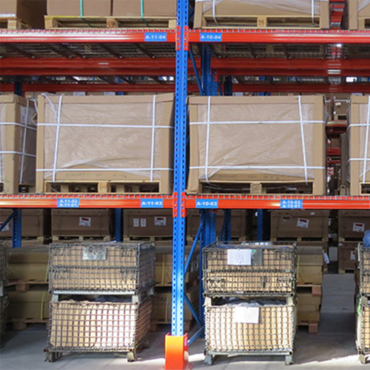 Heavy Duty Teardrop Pallet Shelving System Beam Racking System Warehouse Storage Metal Racks Shelves for Shop