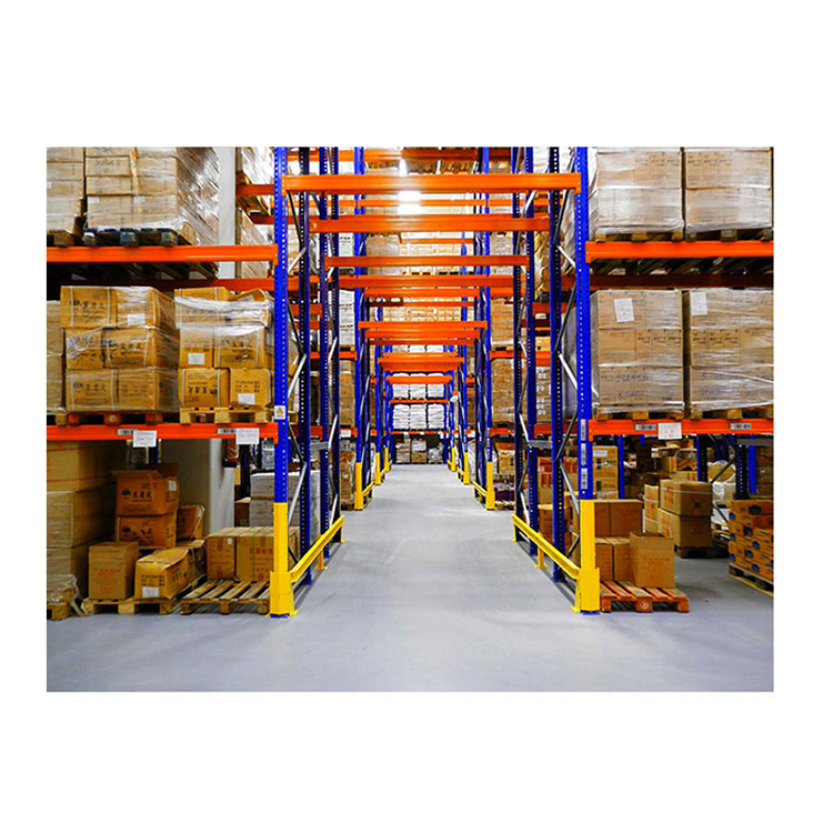 High Density Storage Rack Heavy Duty Drive in Pallet Racking System Design Double Deep Pallet Racks