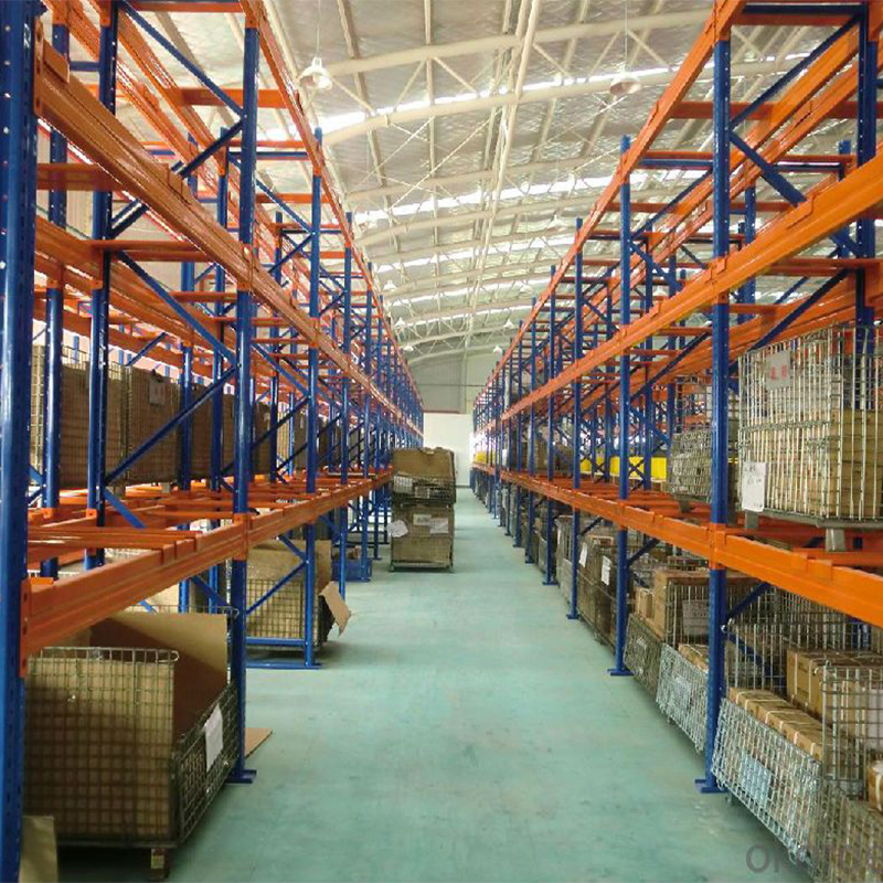 Factory Direct Customized Heavy-Duty Steel Warehouse Selective Pallet Racking Push Back Shelf Industry Adjustable Pallet Storage
