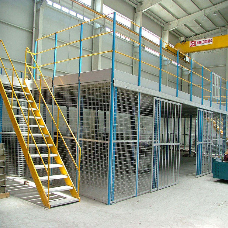 Factory Mezzanin Floor Platform Storage Rack Iron Platform Steel Mezanine Racks Steel Mezzanine Rack Warehouse Racks