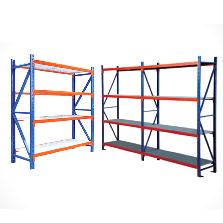 Warehouse Garage Industrial Multilevel Shelves Metal Longspan Shelving Storage Iron Racks
