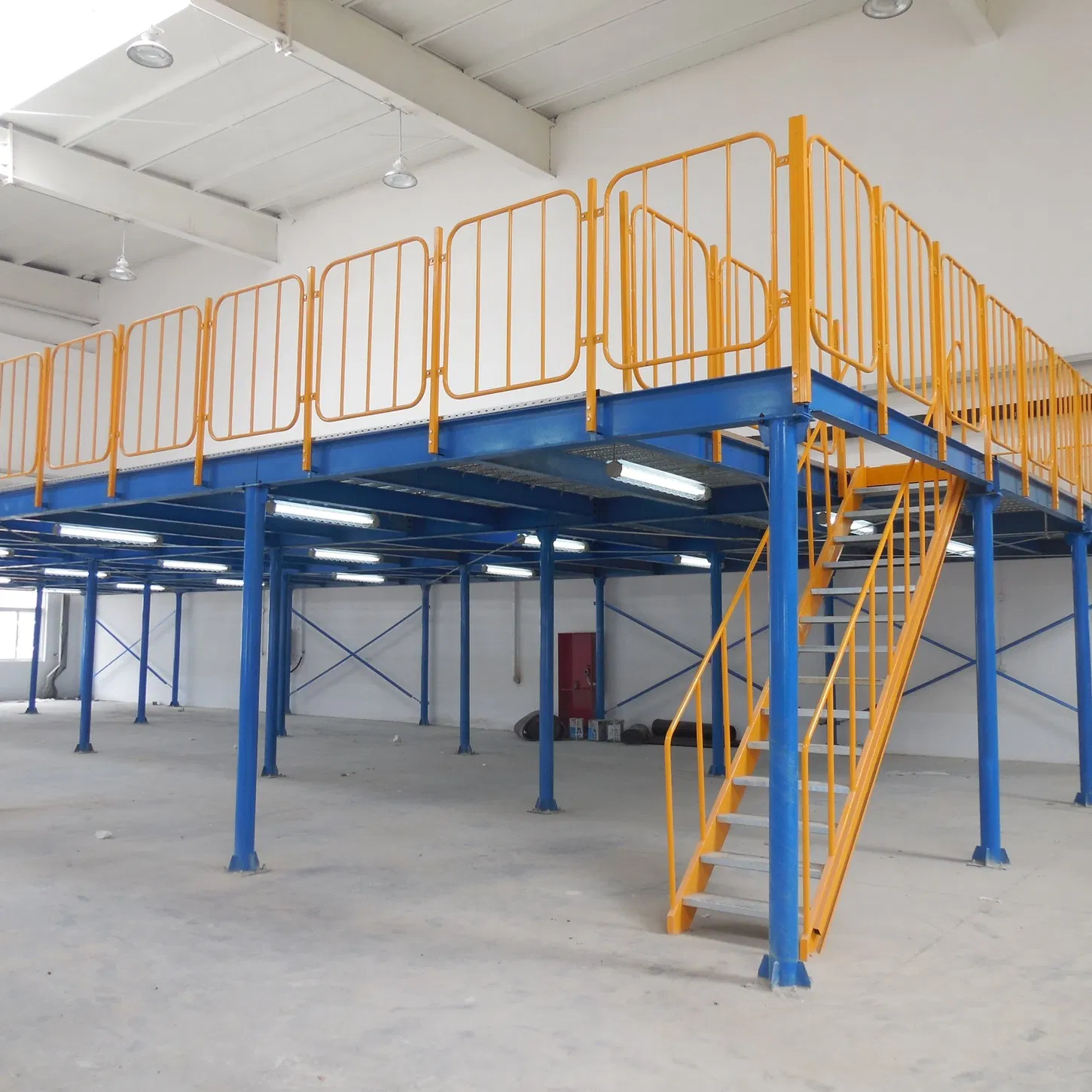 Customized Industrial Warehouse Storage Heavy Duty Pallet Mezzanine Rack Steel Structure Floor