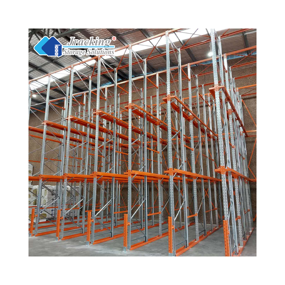 Heavy Duty High Density Storage Racking System FIFO Drive-in Pallet Rack