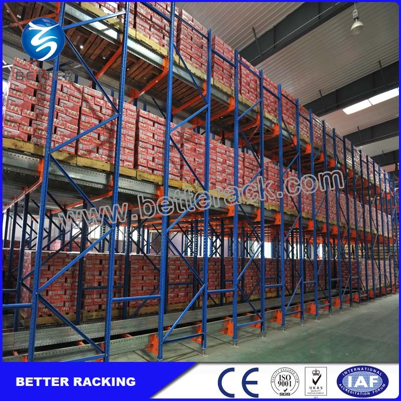 Jiangsu Powder Painting Heavy Duty Metal Radio Shuttle Pallet Rack