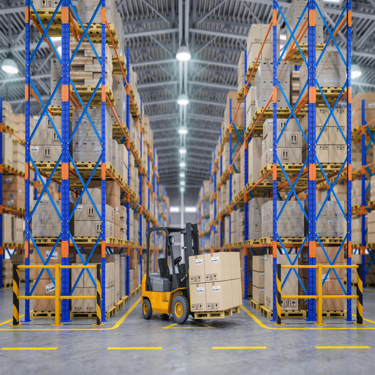 Stacking Racks and Shelves High-Density Pallet Shuttle Racking Price 4-Way Shuttle Asrs System for Efficient Pallet Handling