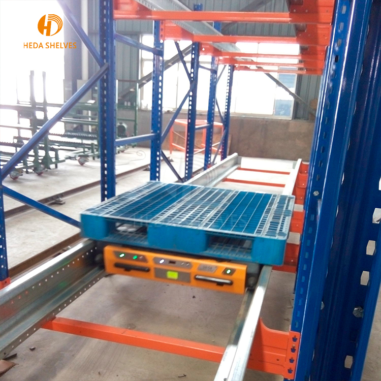 Heavy-Duty Adjustable Radio Warehouse Pallet Shuttle Racking System 1000-1500kg Load Capacity Stacking Racks &amp; Shelves