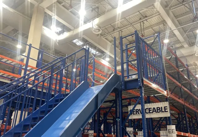 Steel Mezzanine Racking for Industrial Warehouse Storage Racking