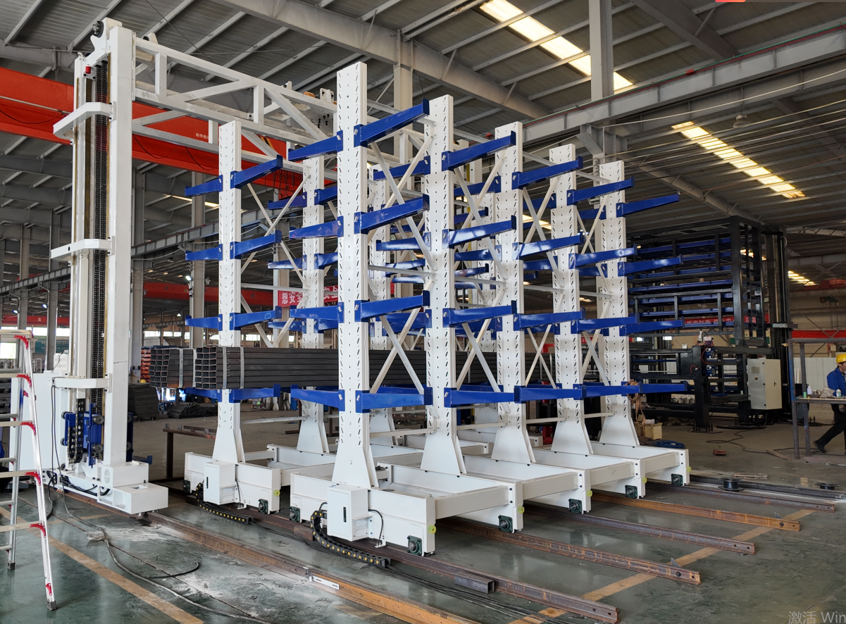 Customized Industrial Profile Steel Storage Rack System Automatic Warehouse Unit Profile Pipes For Warehousing Warehouse Usage